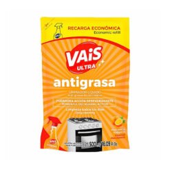 LIMPIADOR LIQ.ANTIGRASA VAIS ALGABO D.PACK 500ML