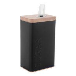 LATA RECT.AZUCAR L.NORDICA NEGRO T/SIMIL MAD.1KG