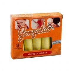 AZUFRE CAJA X 20 PTES X5 BARRA GONZALITO