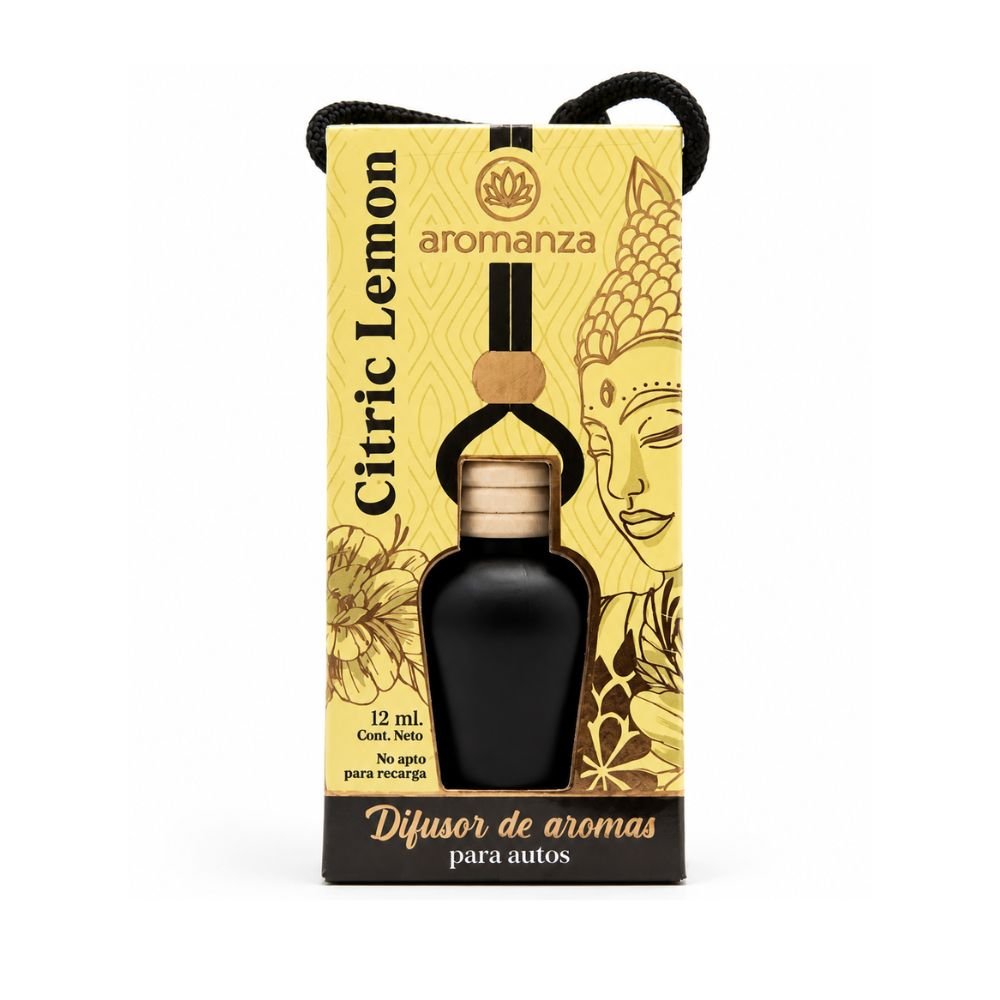 DIFUSOR LIQ.P/AUTO CITRIC LEMON 12ML AROMANZA