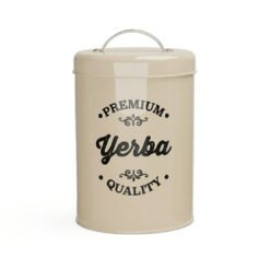 LATA RED.12X17C YERBA BEIGE TAPA C/ASA METAL