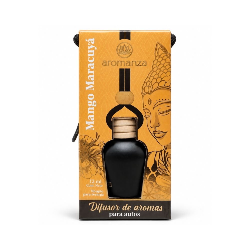 DIFUSOR LIQ.P/AUTO MANGO-MARACUYA 12ML AROMANZA