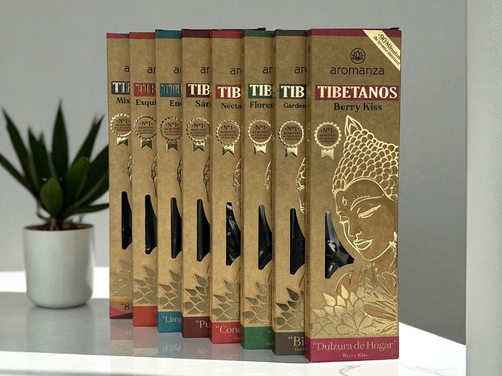 SAHUMERIOS TIBETANOS NECTAR DIOSES X8 AROMANZA