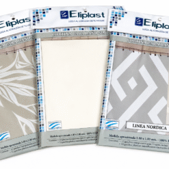 CORTINA BAÑO SIMPLE NORDICA 180X180C ELIPLAST 1302