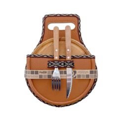 SET PLATO MAD.20C +  CUCHILLO Y TENEDOR FERPA