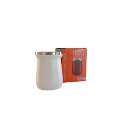 MATE ACERO TERMICO VASO BLANCO 160ML 243154B