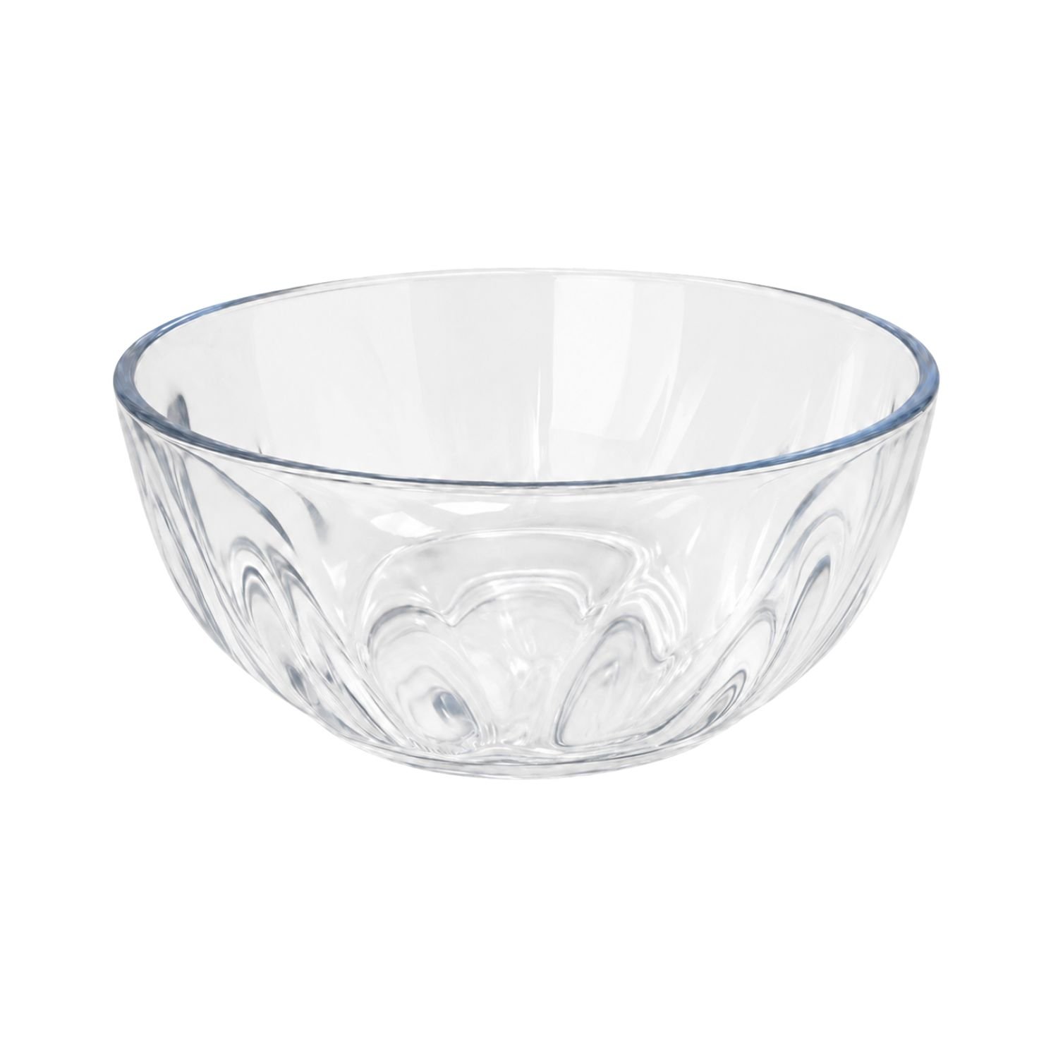 ENSALADERA 25C ACRILICO ONDAS CRISTAL