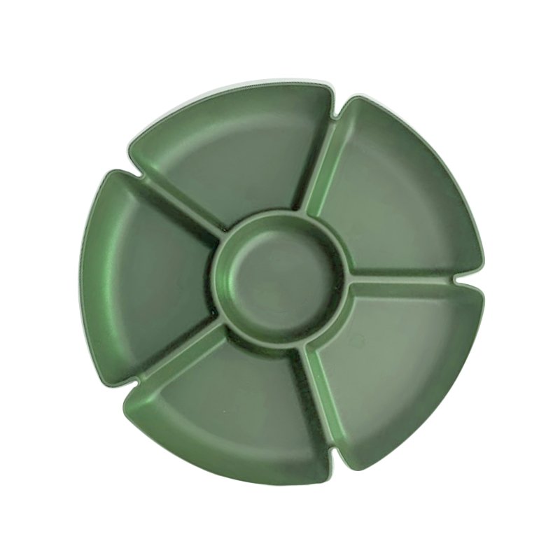 COPETINERO PLAST.6 DIV.CAROL VERDE MILITAR HOME