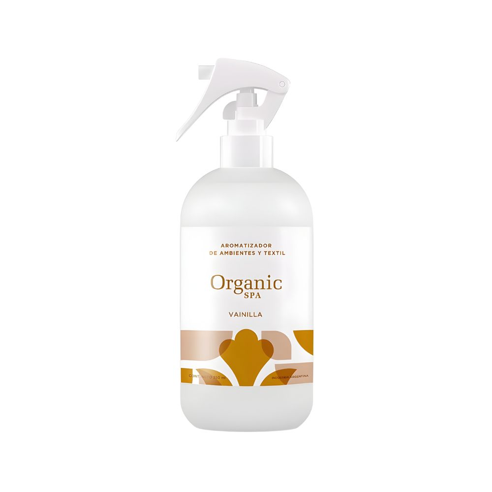 AROM.P/ROPA Y AMB.ORGANIC SPA VAINILLA 350ML