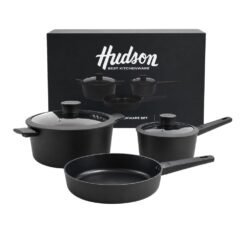 BATERIA 5PZ ALUM.C/ANT.NEGRA DAILY HUDSON