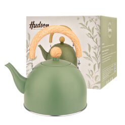 PAVA 1.5LT AC.INOX.PICO MATERO OLIVE M/MAD.HUDSON
