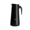 CAFETERA ITALIANA AC.INOX NEGRA 12 TAZAS HUDSON