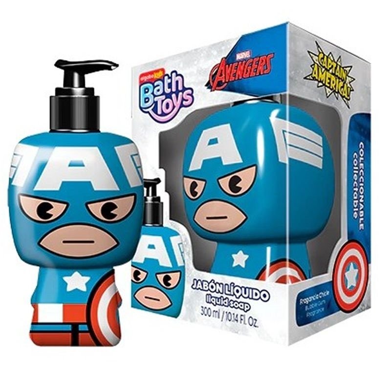 JABON LIQ.CAPITAN AMERICA 300ML