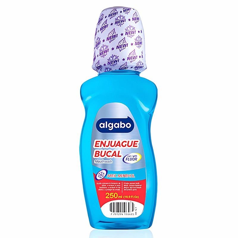ENJ.BUCAL ARTIC MENTHOL C/FLUOR ALGABO 250ML