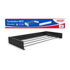 TENDEDERO EXTENSIBLE 80CM BOX NEGRO SABELCORT