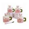 JARRO MUG 9C T/GATITA ASA VERDE C/CUCH.251265