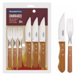 JGO.PARA ASADO TRAMONTINA JUMBO 12PZA 22399/042