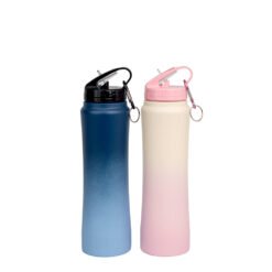 BOTELLA AC.BICOLOR C/GANCHO 500ML 23299