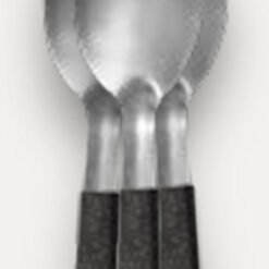 CUCHARA M.CAROL X3 MGO.TEXTURADO NEGRO