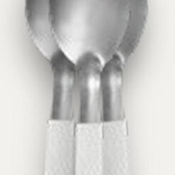 CUCHARA M.CAROL X3 MGO.TEXTURADO TIZA