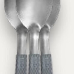 CUCHARA M.CAROL X3 MGO.TEXTURADO GRIS OSCURO