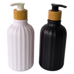 DISPENSER PLAST.BCO-NGO FACETADO T/BAMB.500M243228