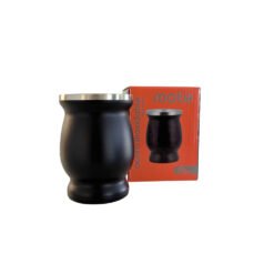 MATE ACERO TERMICO COPA NEGRO 240ML 243161A