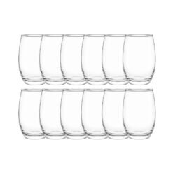 VASO MIKONOS ALTO TRANSPARENTE 460C CJX12