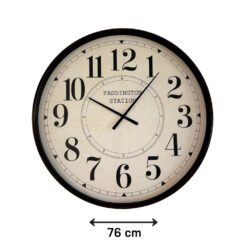 RELOJ PARED 76C S/MADERA OSCURA NºGDES 251055