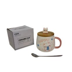JARRO MUG 8C GATITO T/BAMBOO CUCHARA 251076