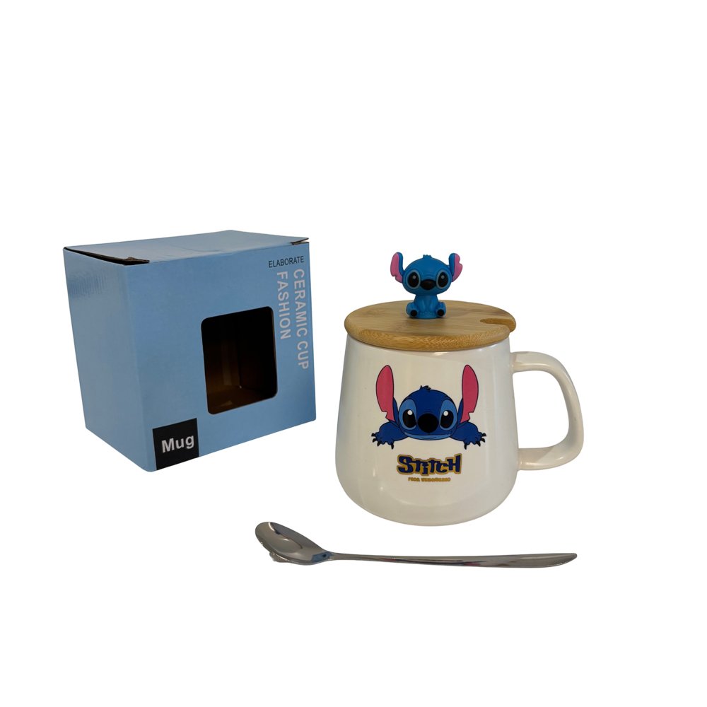 JARRO MUG 9C STICH T/BAMBOO CUCHARA 251077