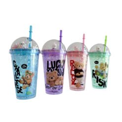 VASO T/BURBUJA C/SOB.OSO DEPORTISTA 450ML 251118