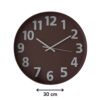 RELOJ PARED 30C NºRELIEVE MCO.BORRAVINO 251033-C