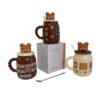 JARRO MUG ALTO T/OSO CUC.ASA BURBUJA MARRON 251274