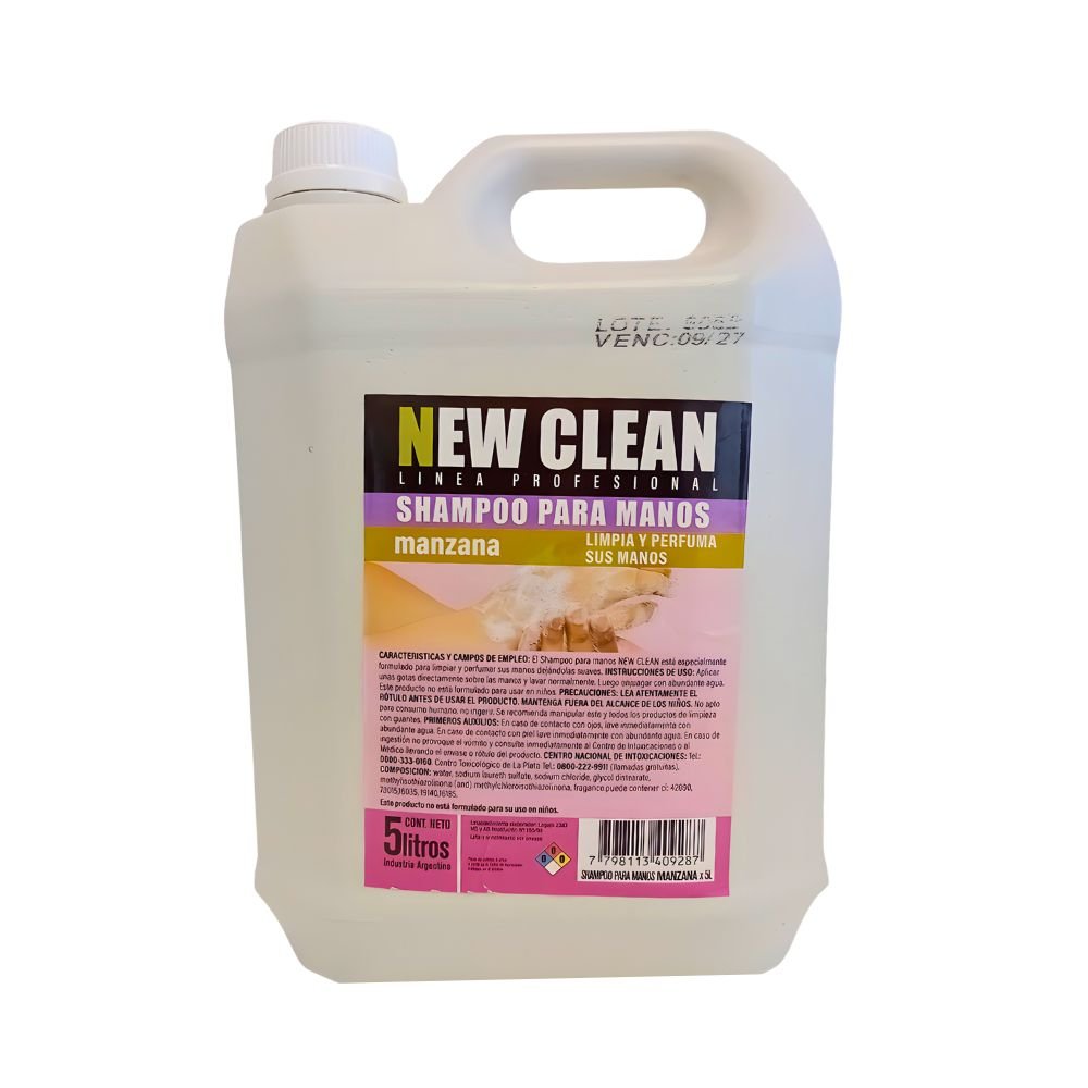 JABON P/MANOS MANZANA ZELNOVA 5LT