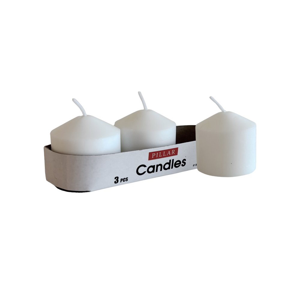VELAS 5X5C X3U BLANCA 251329