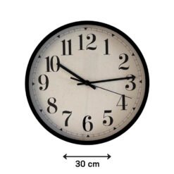 RELOJ PARED 30C MARMOLADO GRIS 251065B