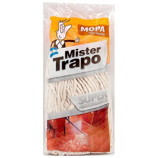 MOPA 25C ALGODON BCO.MISTER TRAPO