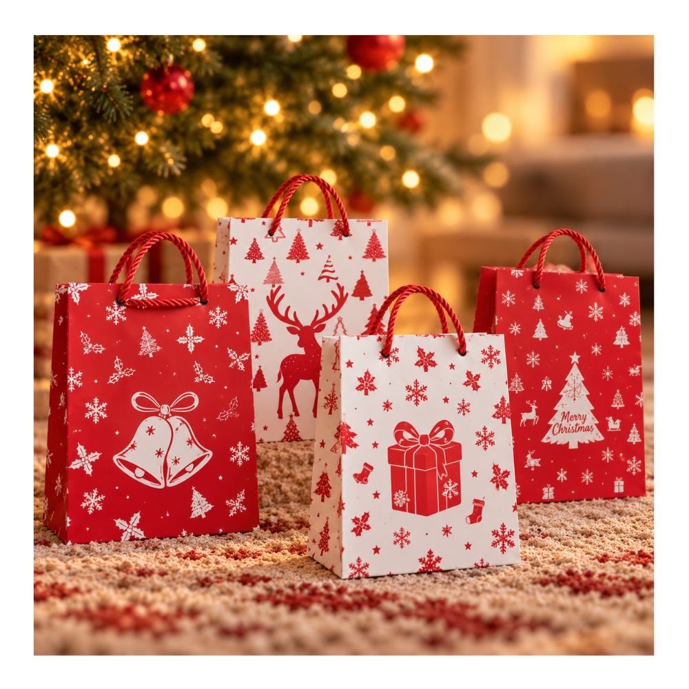 BOLSA REGALO NAVIDAD 18X23C 261061