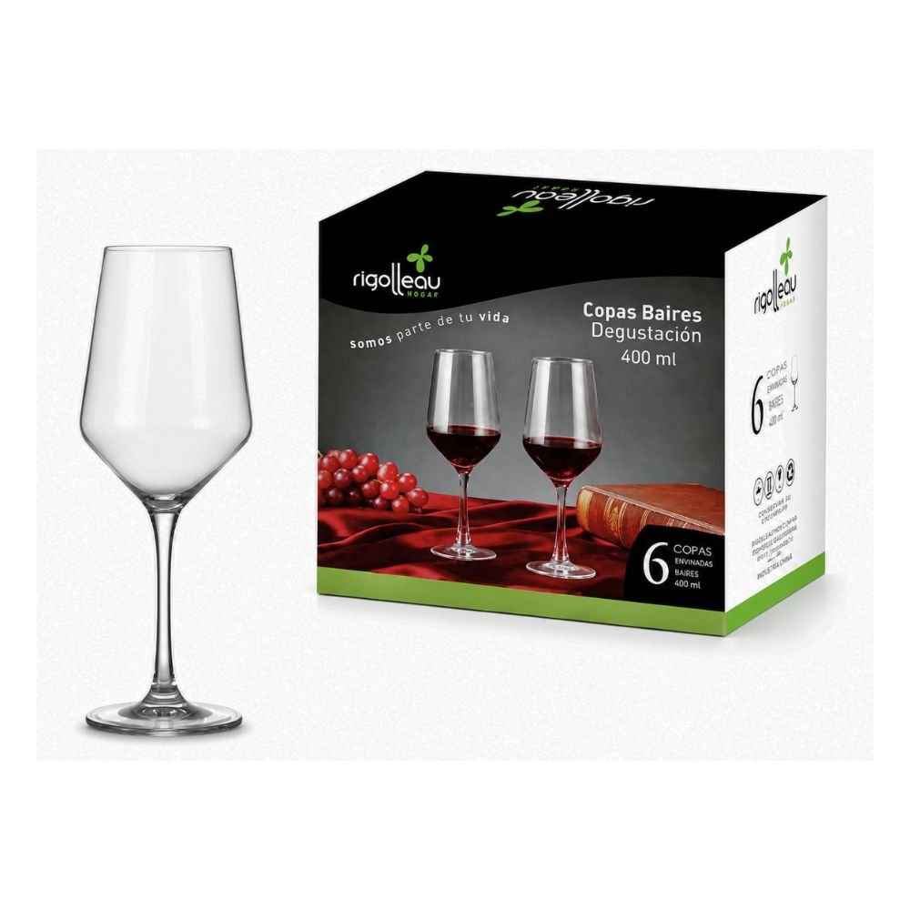 COPA BAIRES DEGUSTACION 400ML X6 RIGOLLEAU