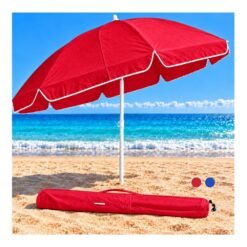 SOMBRILLA PLAYA LISA RECLIN.C/FUNDA 2MT 261364B