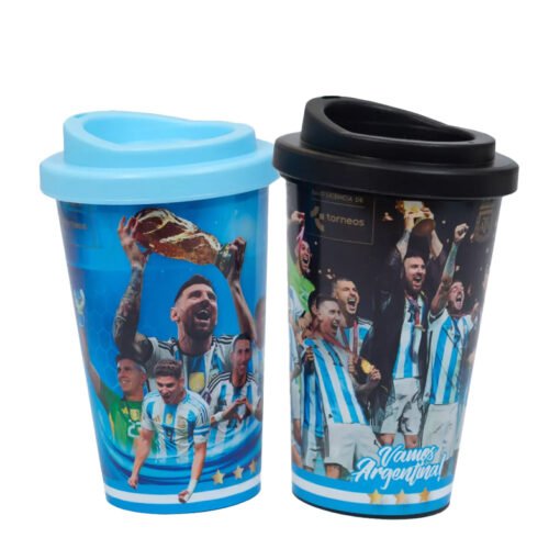 VASO TERMICO C/TAPA ROSCA 500ML AFA OFICIAL