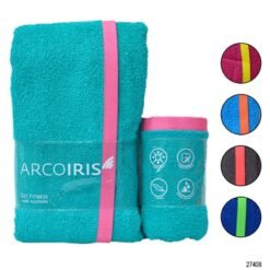 JGO.TOALLA-TOALLON ARCO IRIS FITNESS