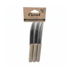 CUCHILLO M.CAROL X3 M/BEIGE AREIA