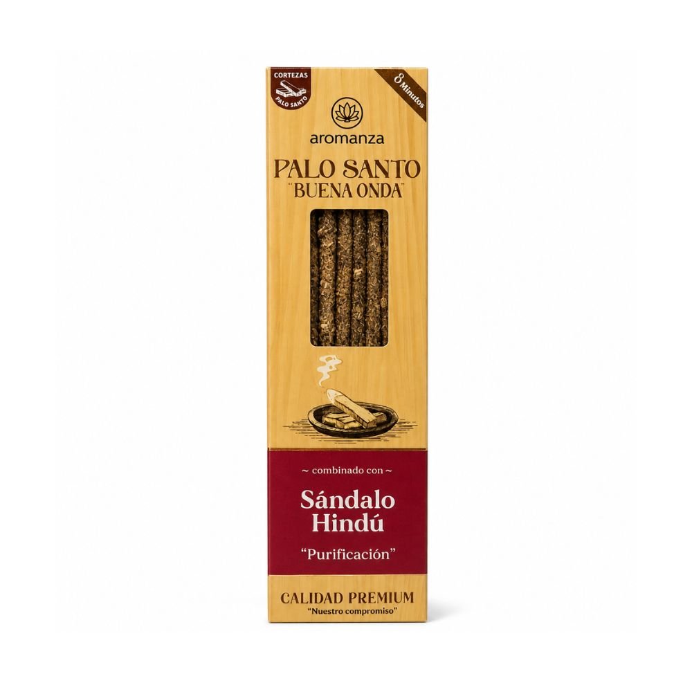 SAHUMERIOS BUENA ONDA SANDALO HINDU X8 AROMANZA