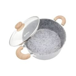 CACEROLA 20C FORJADO STONE GRIS ASA S/MAD.HUDSON