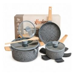 BATERIA 5PZ FORJADO STONE GRIS S/MAD.HUDSON