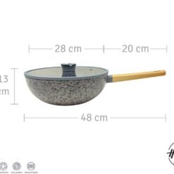 WOK 28C FORJADO STONE GRIS T/VID.A/MAD.HUDSON