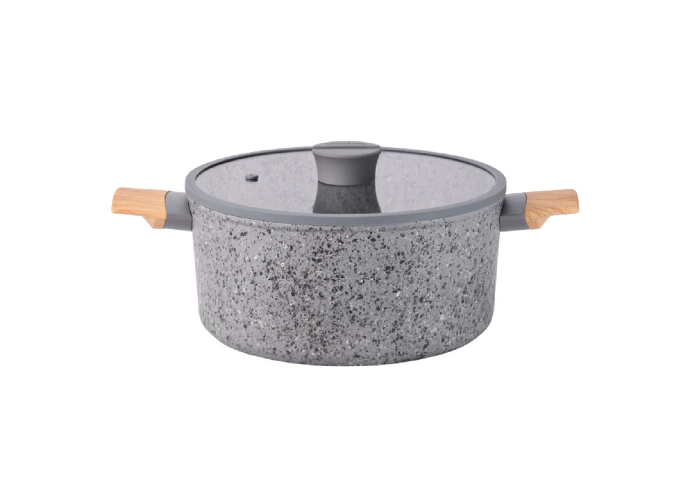 CACEROLA 24C FORJADO STONE GRIS ASA S/MAD.HUDSON