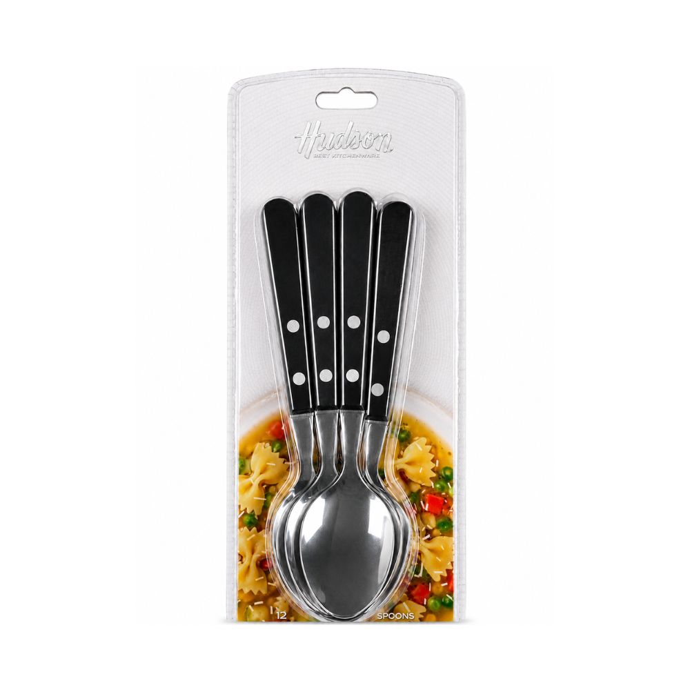 CUCHARA M.DAILY X12 NEGRO HUDSON